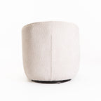 Saanvi Fabric Swivel Chair - Oatmeal