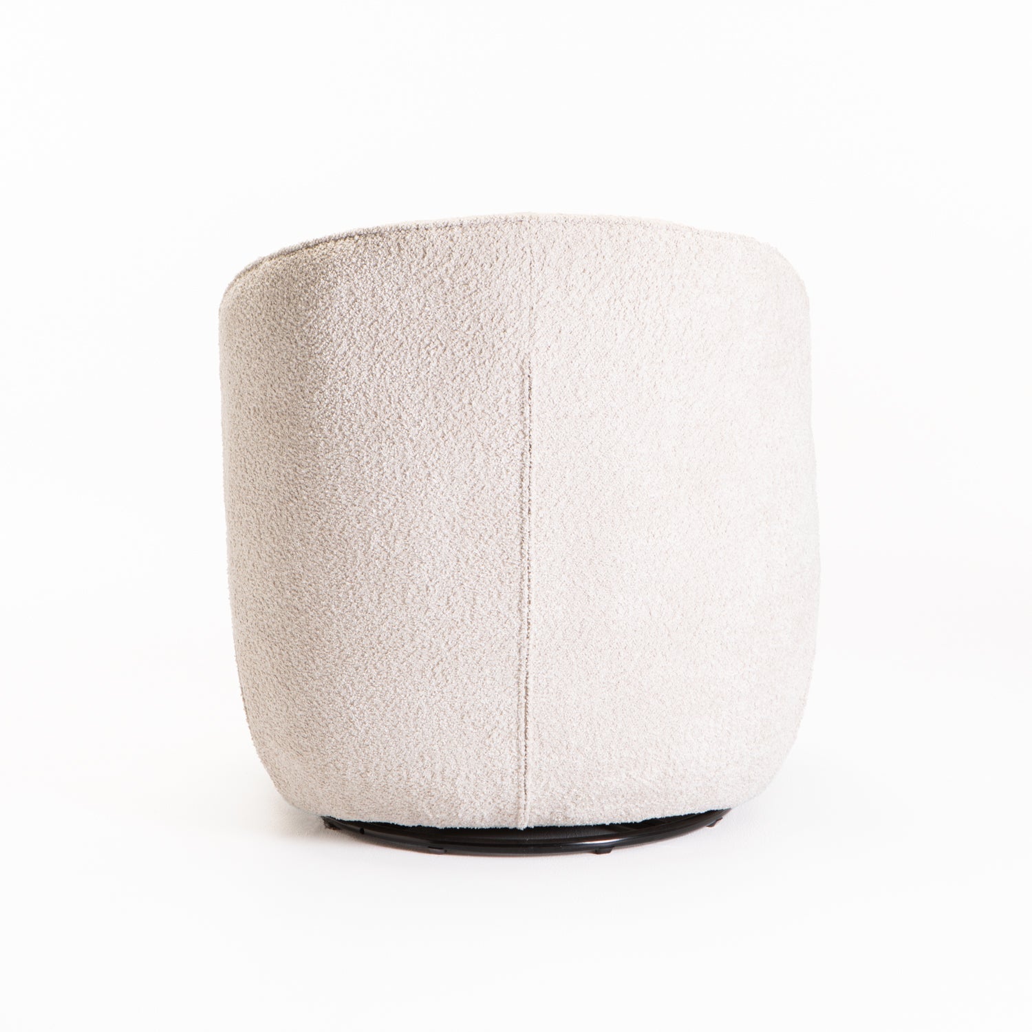 Saanvi Fabric Swivel Chair - Oatmeal