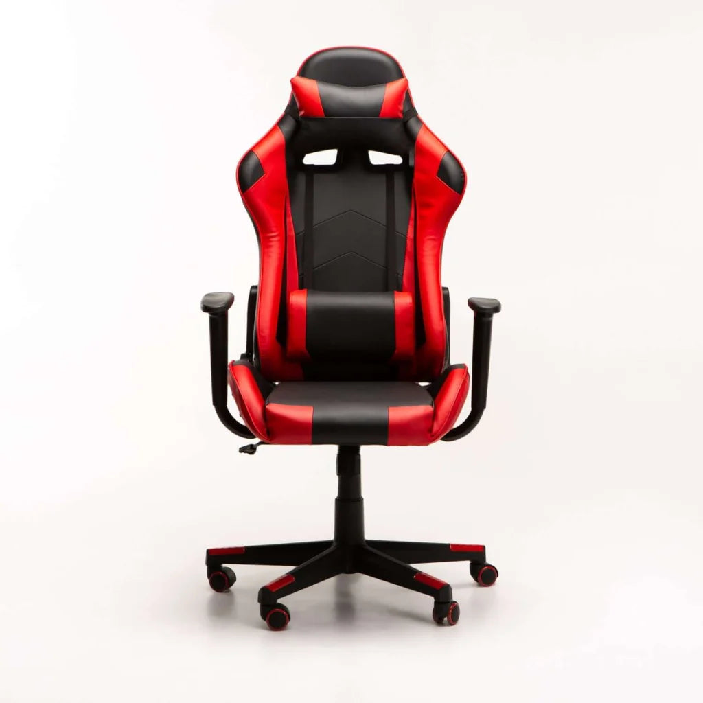 Yugo Highback Deluxe Gaming Chair AH577 - Black/Red