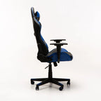Yugo Highback Deluxe Gaming Chair AH577 - Black/Blue