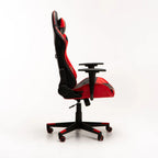 Yugo Highback Deluxe Gaming Chair AH577 - Black/Red