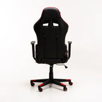 Yugo Highback Deluxe Gaming Chair AH577 - Black/Red