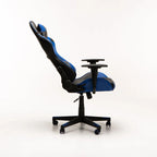 Yugo Highback Deluxe Gaming Chair AH577 - Black/Blue