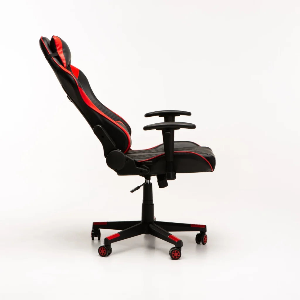 Yugo Luxury  Gaming Chair AH594 - Black/ Red