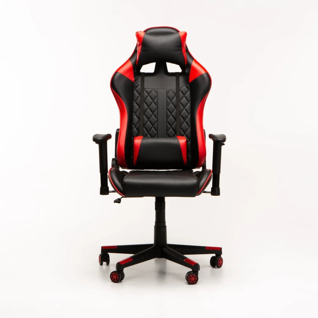 Yugo Luxury  Gaming Chair AH594 - Black/ Red