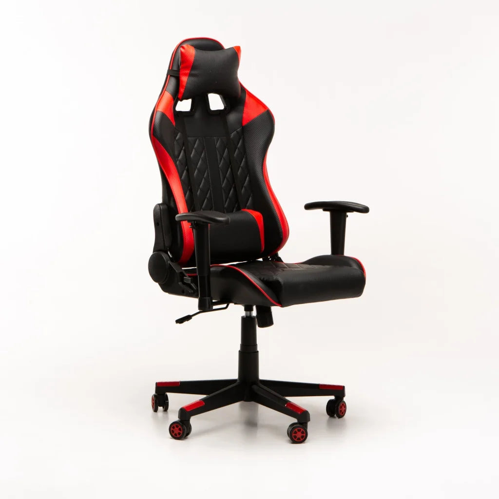 Yugo Luxury  Gaming Chair AH594 - Black/ Red