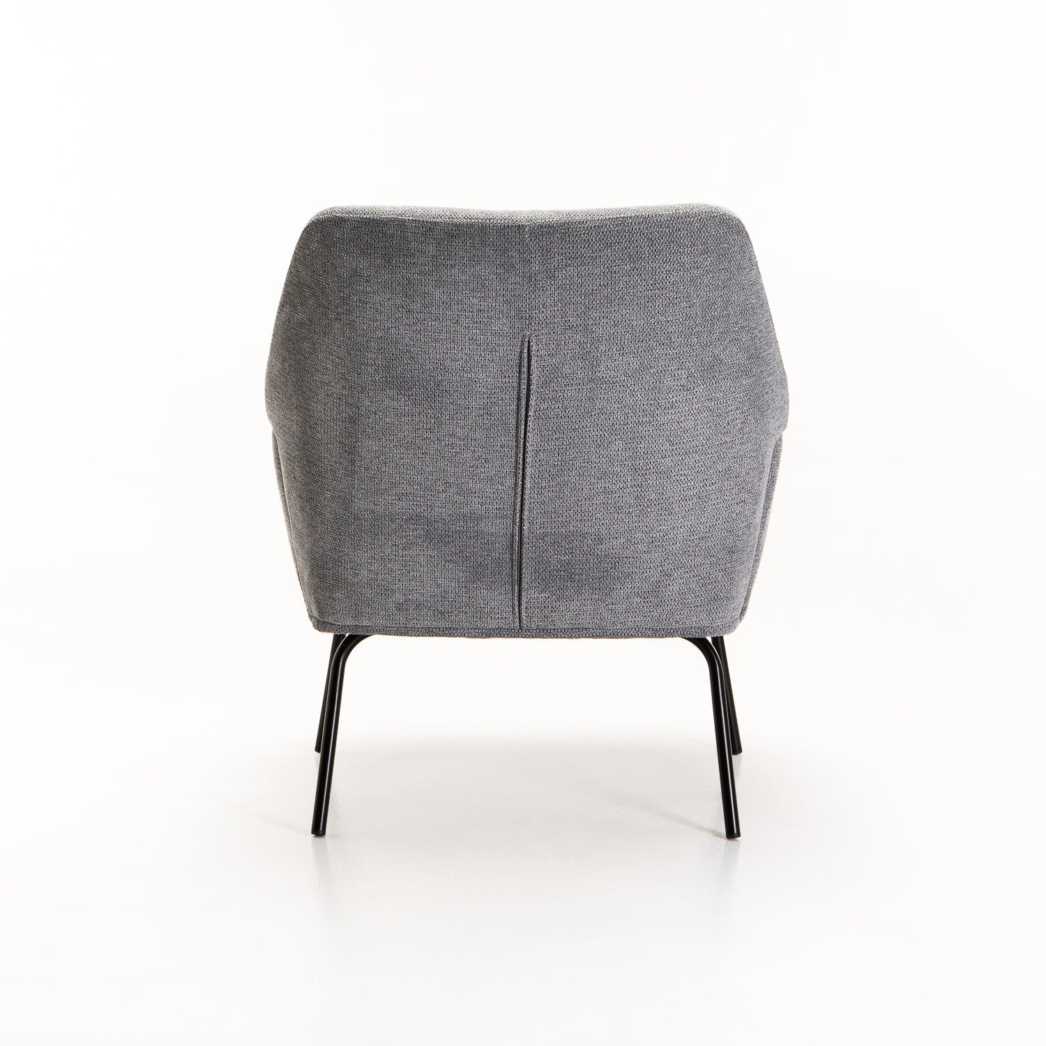 Vishaya  Fabric Chair - Grey