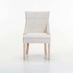 Keegan Rattan WhitewasDining Chair