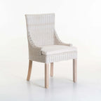 Keegan Rattan WhitewasDining Chair