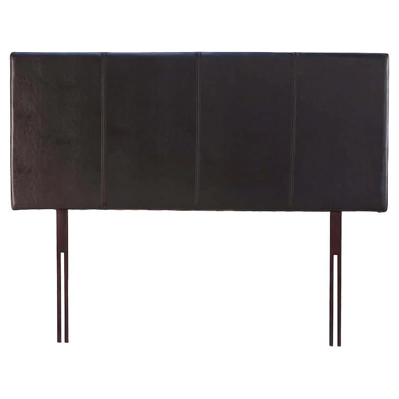 Urbi Leather Headboard - Brown - Queen
