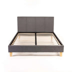 Omarr Fabric Bed Frame - Queen Standard