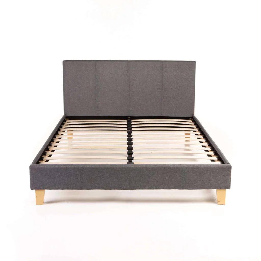 Omarr Fabric Bed Frame - Queen Standard
