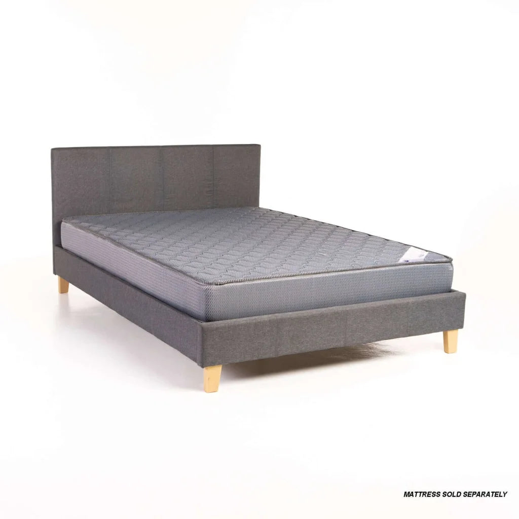 Omarr Fabric Bed Frame - Queen Standard