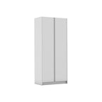 Dustu 2 Door Robe - White