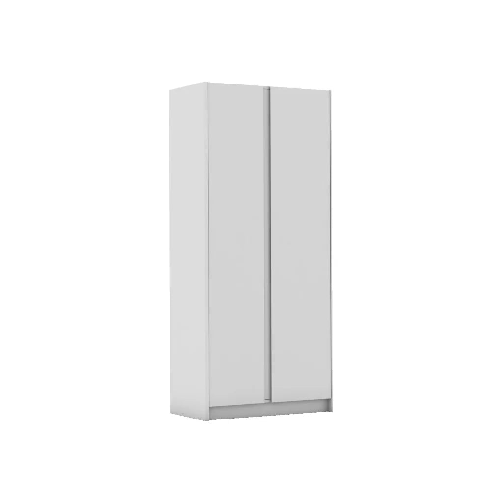 Dustu 2 Door Robe - White