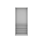 Dustu 2 Door Robe - White