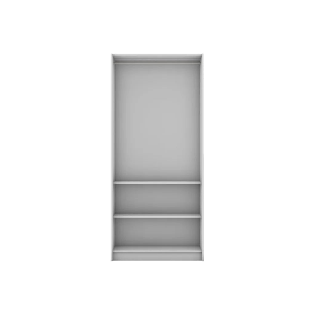 Dustu 2 Door Robe - White