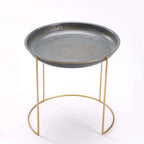Kos Echo Round Metal Side Table