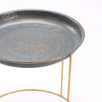 Kos Echo Round Metal Side Table