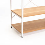 Kimimila 3 Shelf & Hanging Open Robe - White