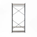 Kimimila 3 Shelf & Hanging Open Robe - Black