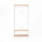 Kimimila 3 Shelf & Hanging Open Robe - White