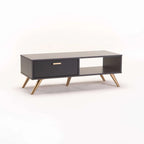 Abelour 100x40cm Coffee Table - Grey