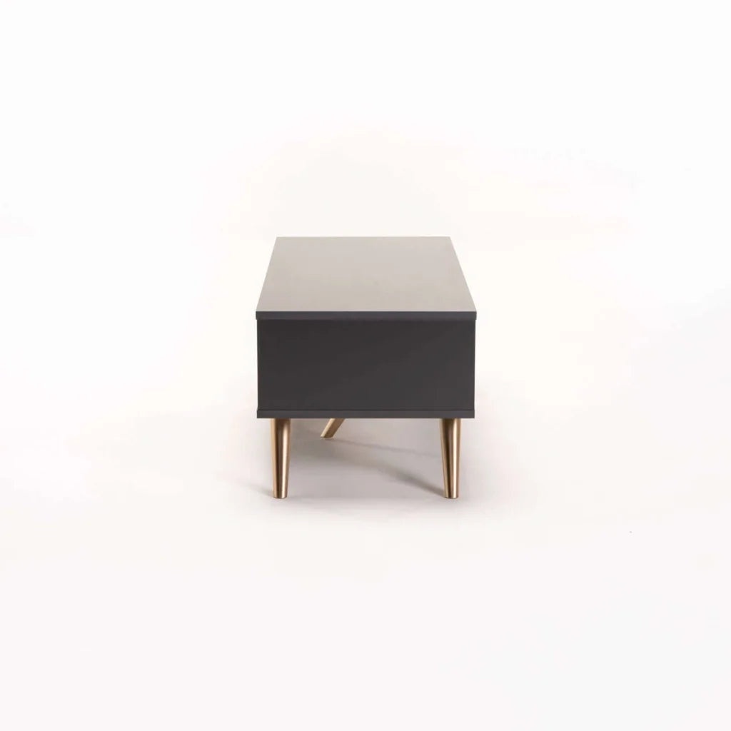 Abelour 100x40cm Coffee Table - Grey