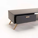 Abelour 100x40cm Coffee Table - Grey