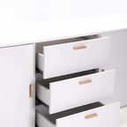 Succotash 2 Door 3 DrawerSideboard - White