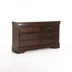 Tshimo 6 Drawer Dresser - Dark