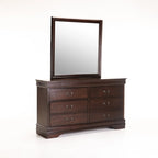 Tshimo 6 Drawer Dresser - Dark