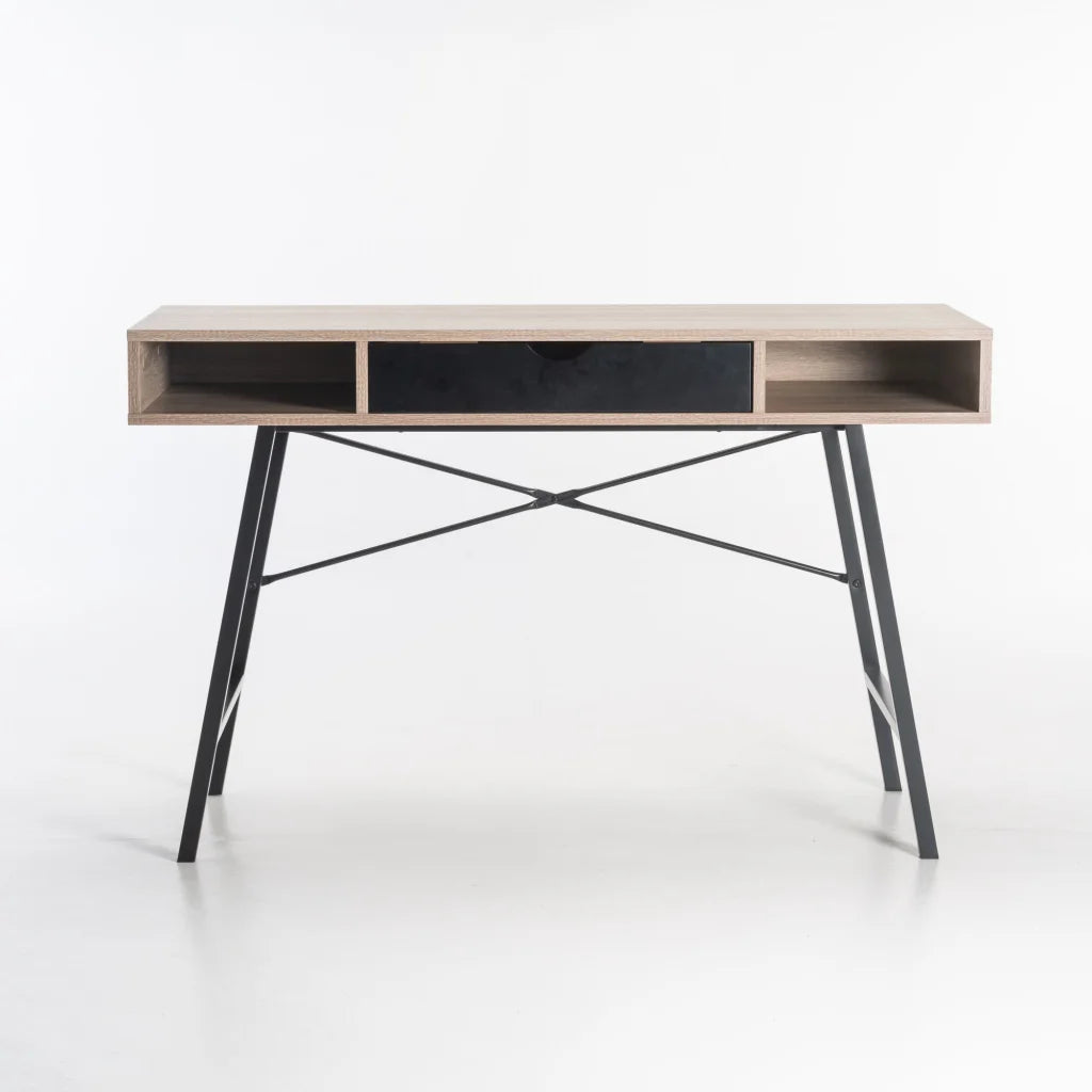 Kimmila 120cm Desk - Oak / Black