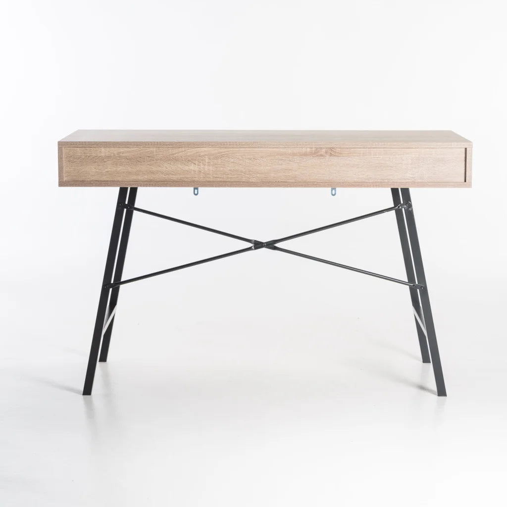 Kimmila 120cm Desk - Oak / Black