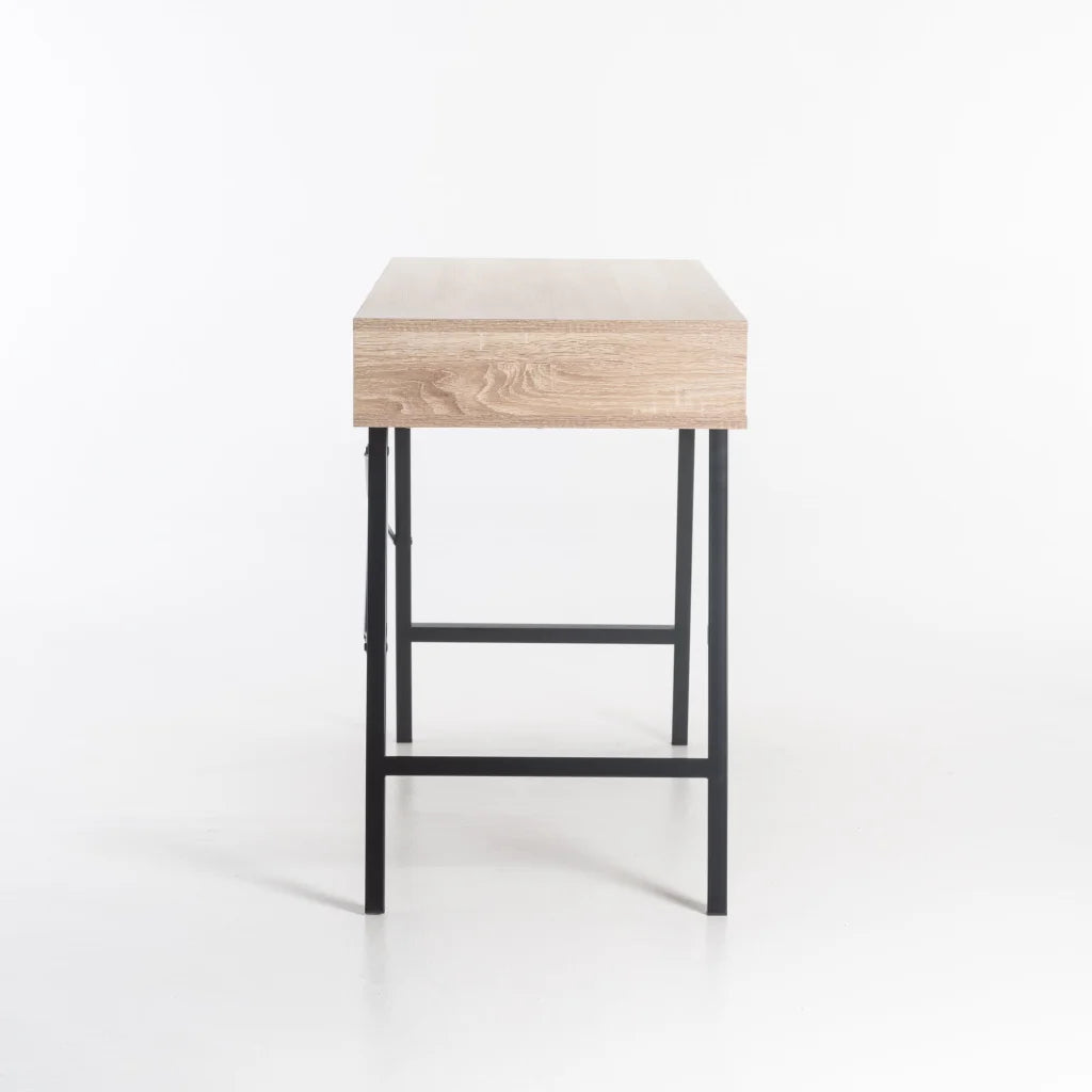 Kimmila 120cm Desk - Oak / Black