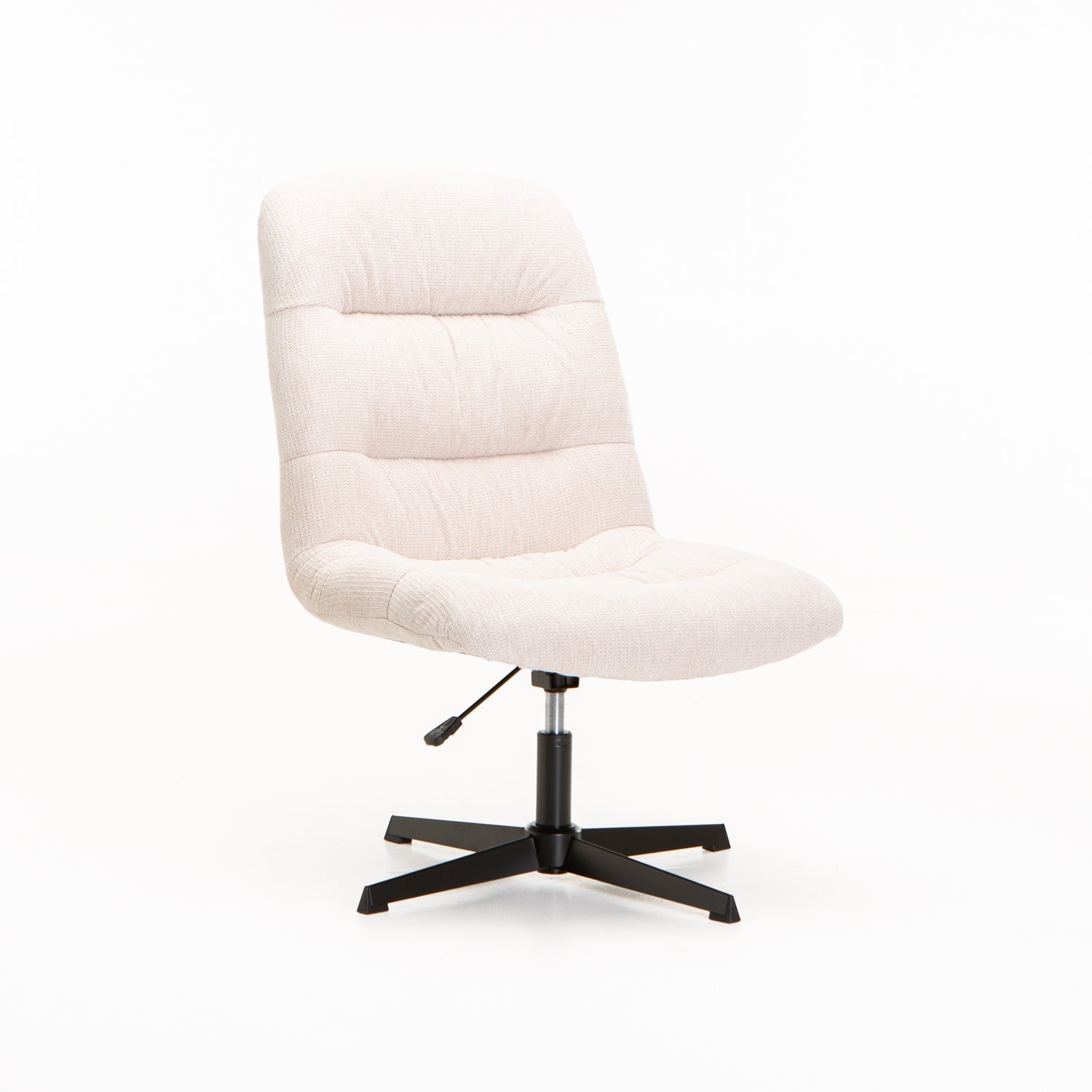 Trusha Fabric Chair With Swivel - Oatmeal
