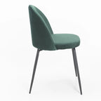 Mona Velvet Dining Chair - Green