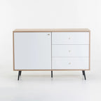Markini 1 Door 3 Drawer Sideboard