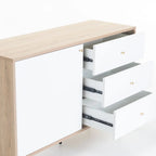 Markini 1 Door 3 Drawer Sideboard