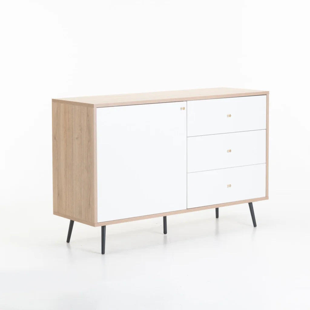 Markini 1 Door 3 Drawer Sideboard