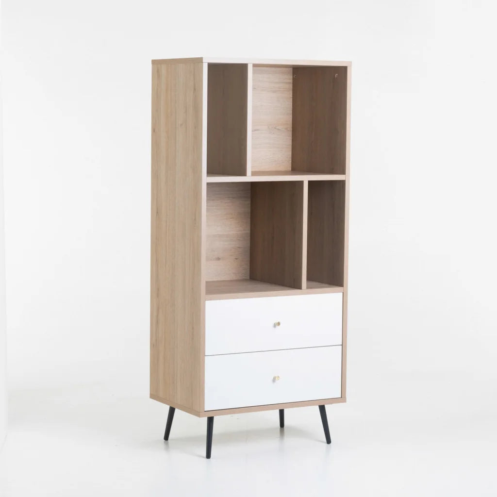 Momoza 2 Drawer Multi Shelf Unit