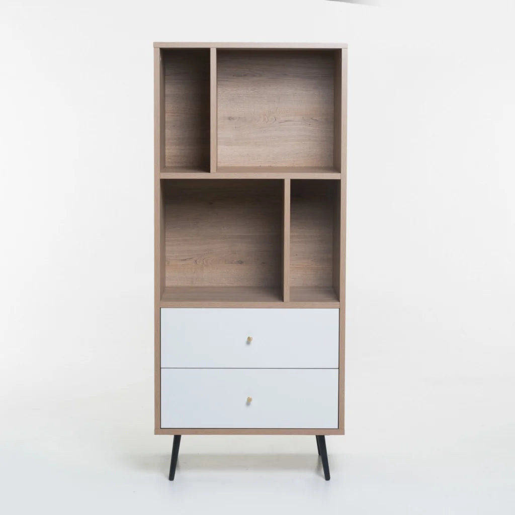 Momoza 2 Drawer Multi Shelf Unit