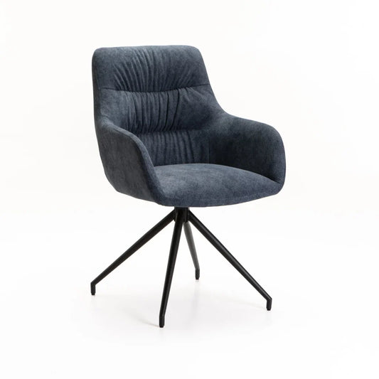 Keru Fabric Dining Chair with Arms