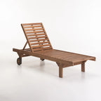 Solaris Teak Sun lounger