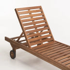 Solaris Teak Sun lounger