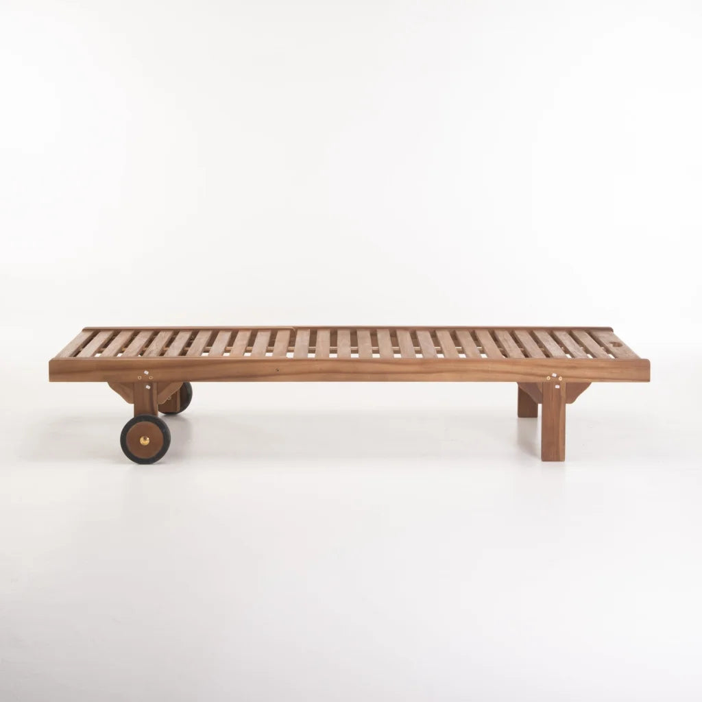 Solaris Teak Sun lounger
