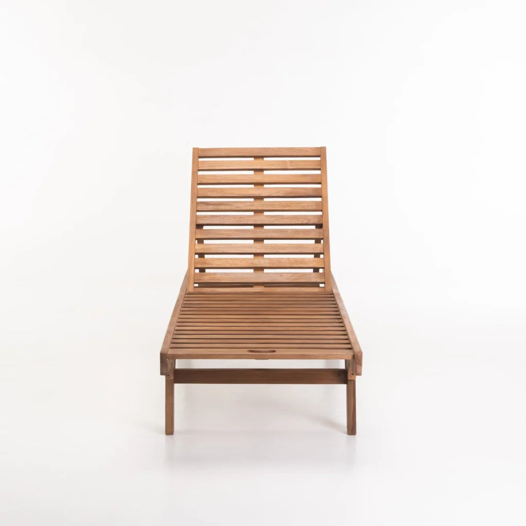 Solaris Teak Sun lounger