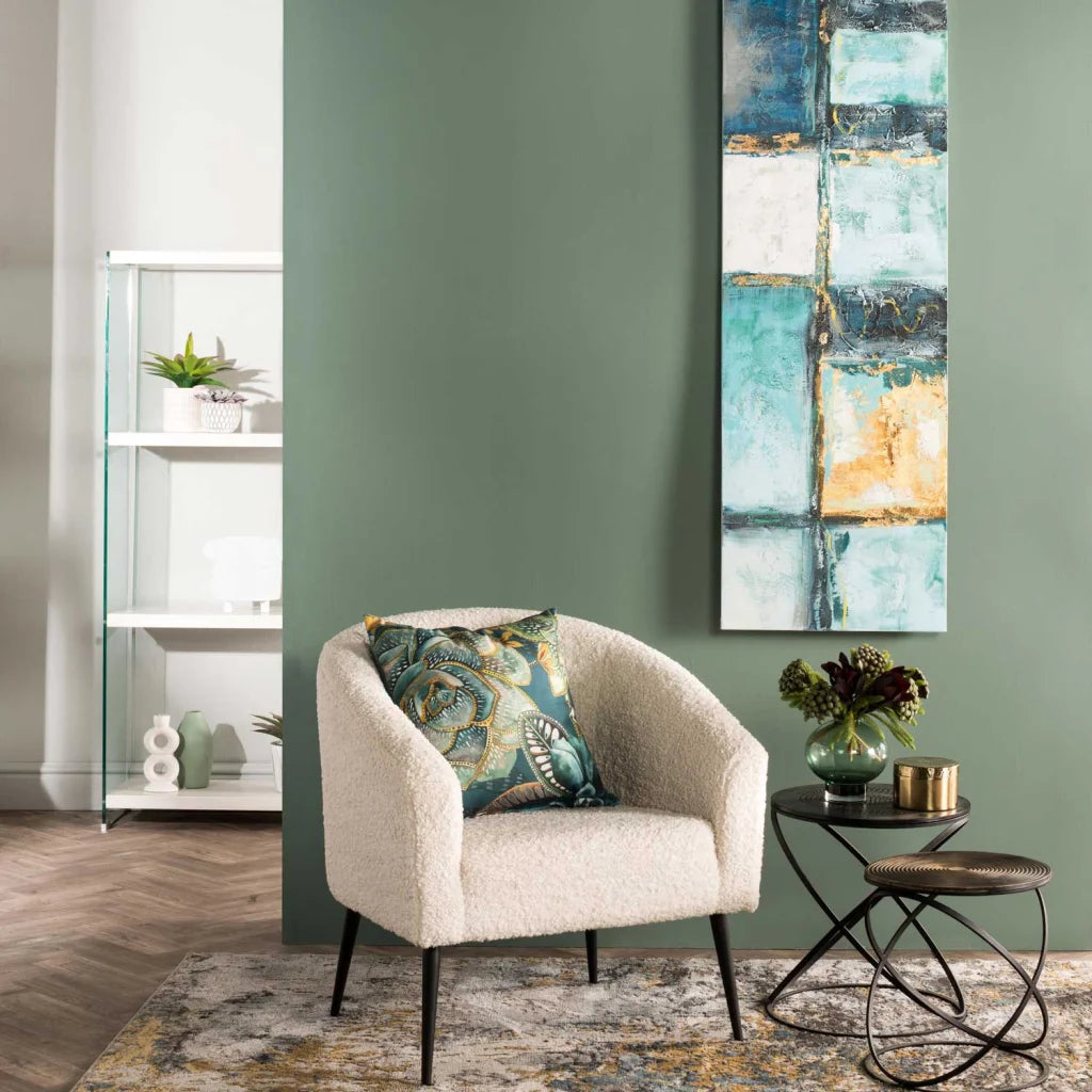 Oil Painting Art YA - Blue Bricks 150x50