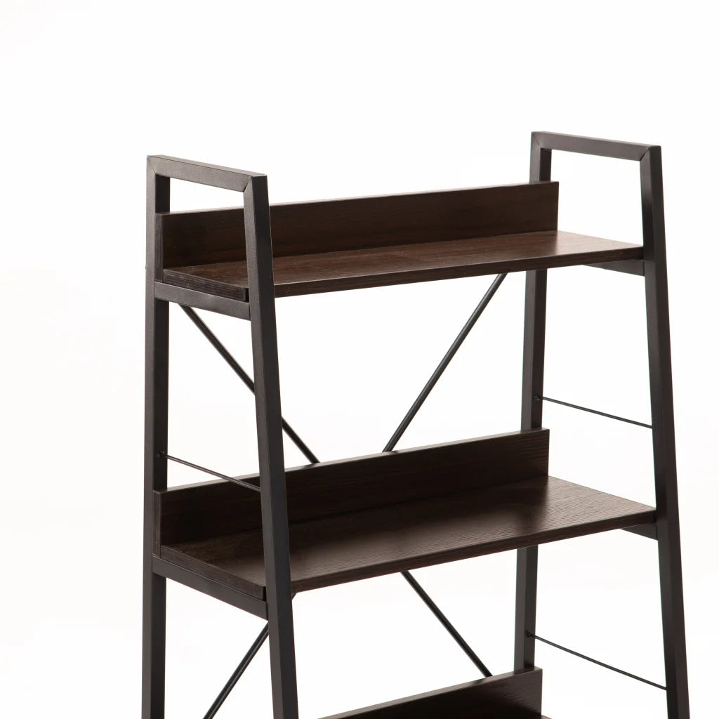 Tabana 4 Shelf Unit - Black
