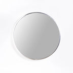 Naisha Round Mirror - Silver 80cm